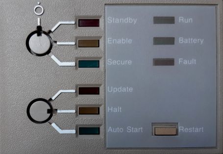 VAX 8200 control panel