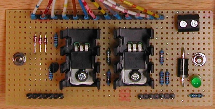 Landing Gear circuitry PCB