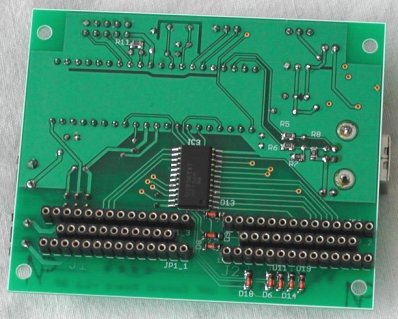 assembled Control board - rear side