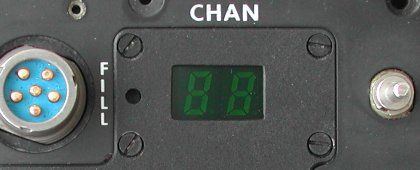 UHF CHANNEL display